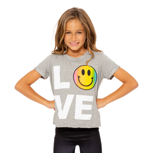 OMBRE SMILEY FACE LOVE SHIRT