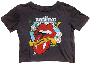 THE ROLLING STONES NOT QUITE CROP TEE